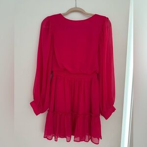 Elegant Red Women's Dress